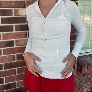 White Nollie Hoodie Jacket